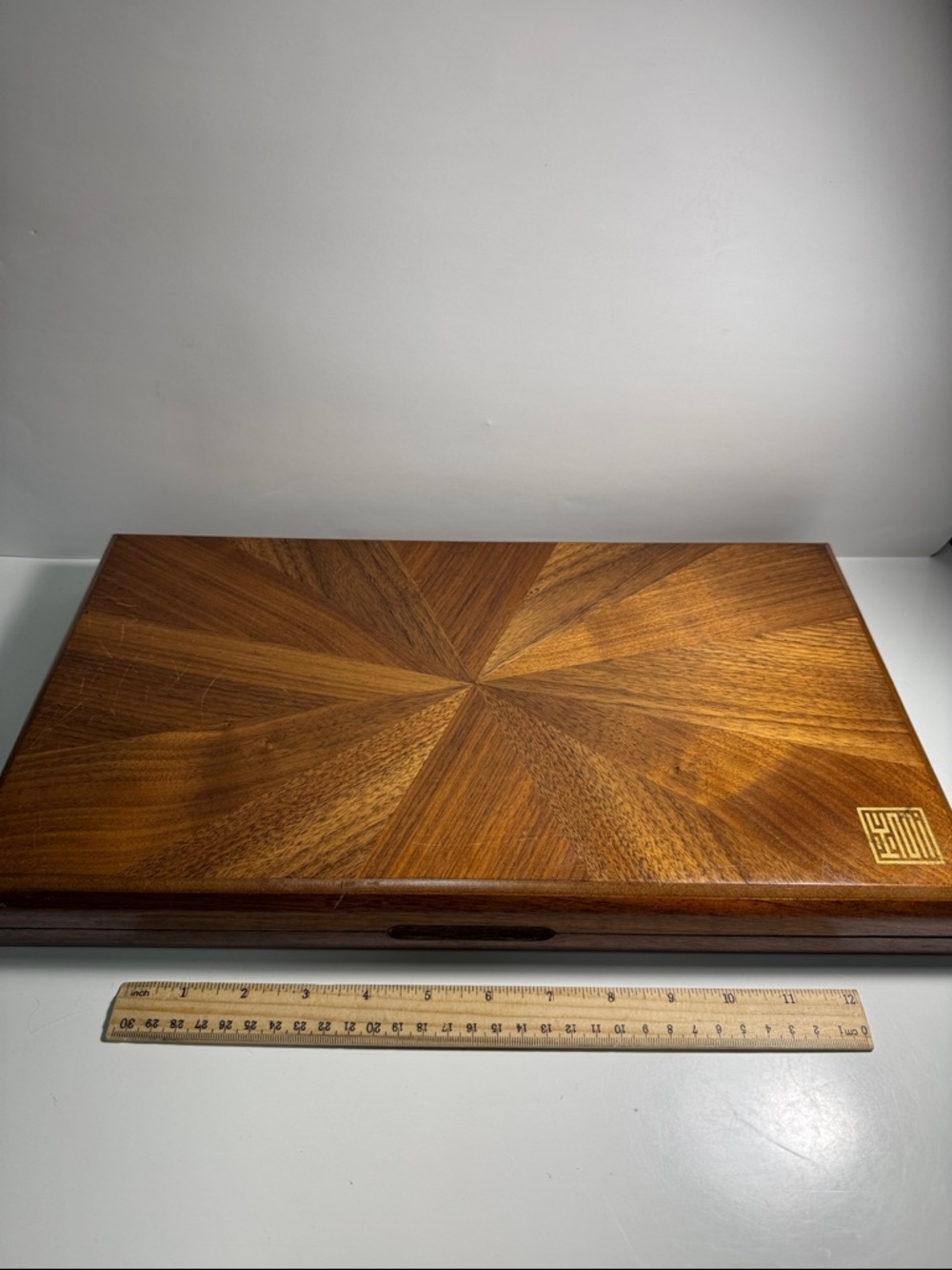 Yellow mountain imports Wooden Game backgammon beautiful!